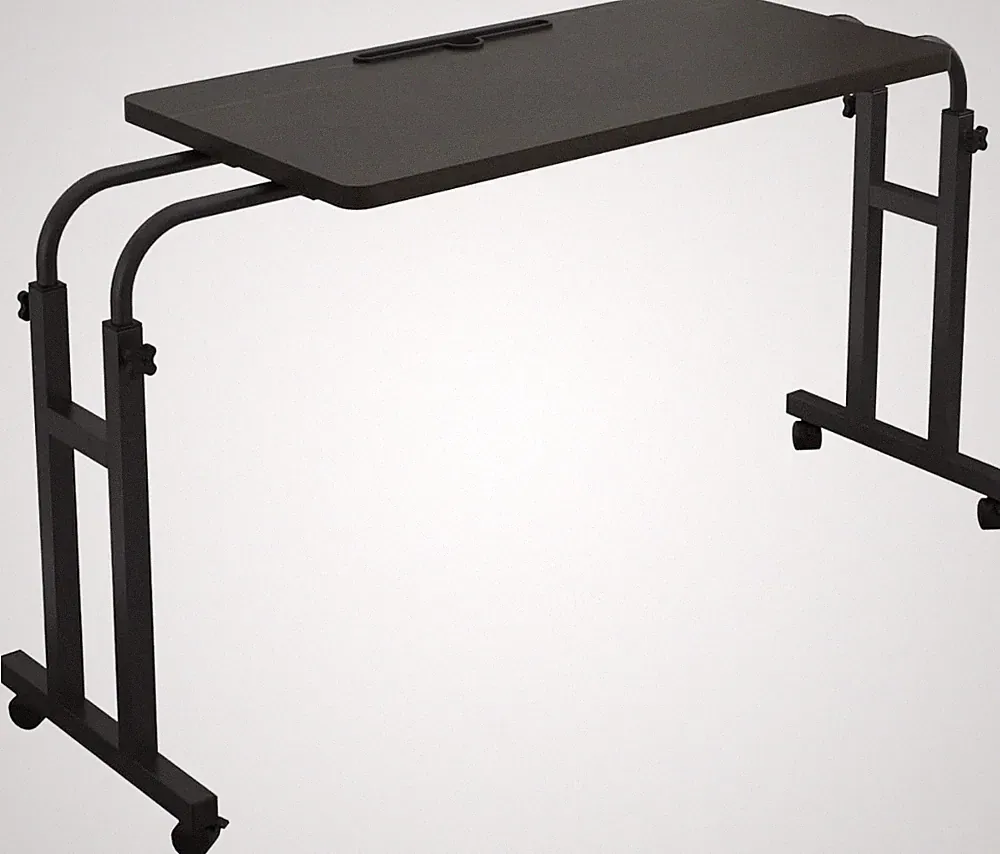 Adjustable Mobile Bed & Recliner Table with Wheels for Kids & Adults