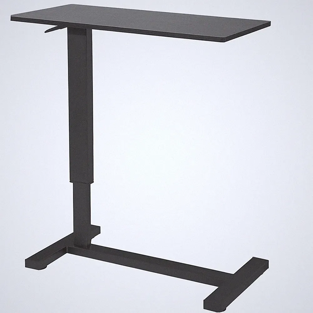 Overbed Bedside Table Desk Crank Adjustable Height Laptop Computer Desk For NEW